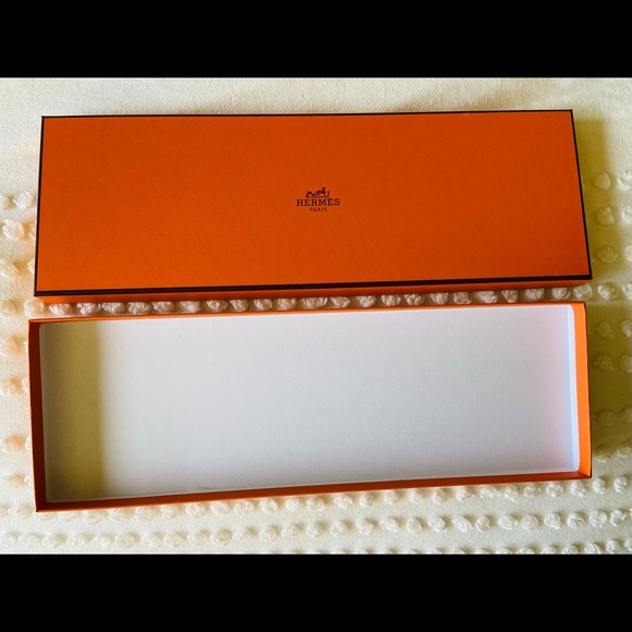 NEW HERMES Tie Box With Bag (Authentic) - Picture 5 of 7